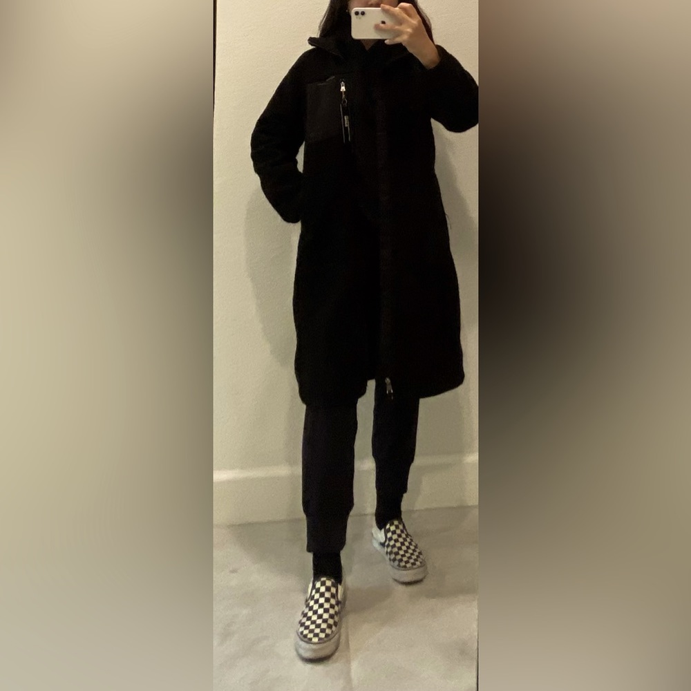 COPY - Long fleece coat